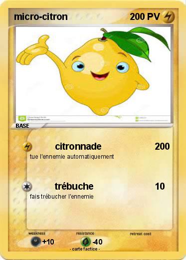 Pokemon micro-citron