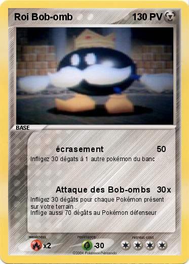 Pokemon Roi Bob-omb