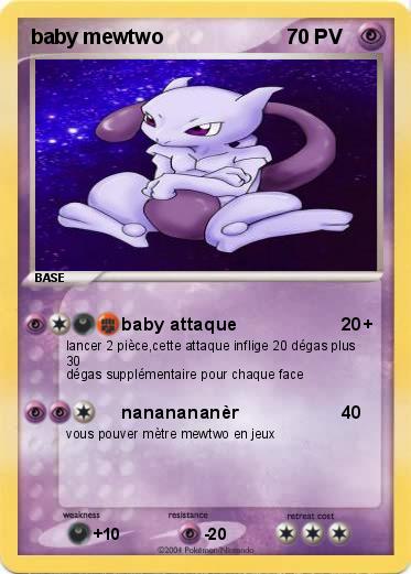 Pokemon baby mewtwo