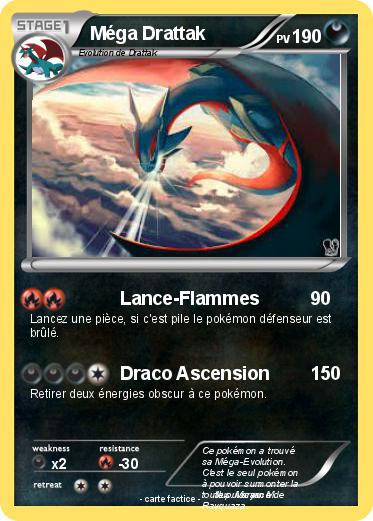 Pokemon Méga Drattak