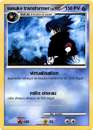 Pokemon sasuke transformer