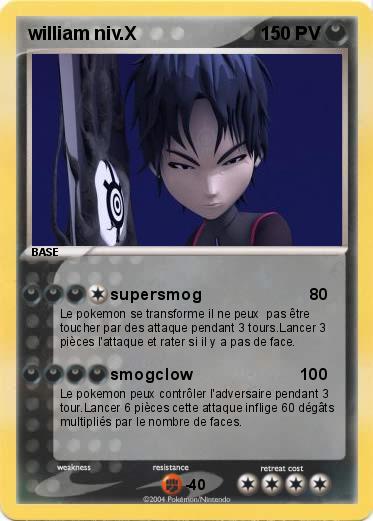 Pokemon william niv.X