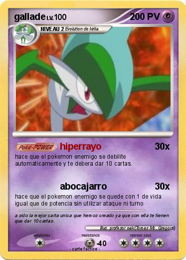 Pokemon gallade