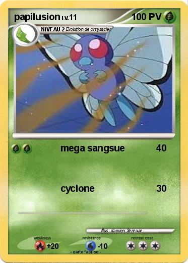 Pokemon papilusion