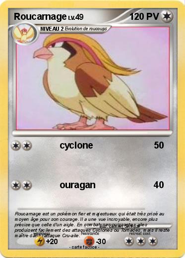 Pokemon Roucarnage