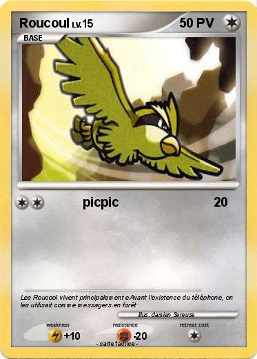 Pokemon Roucoul