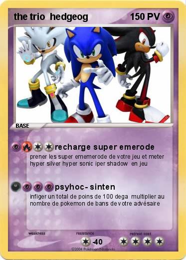 Pokemon the trio  hedgeog