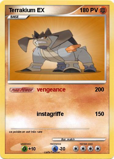 Pokemon Terrakium EX