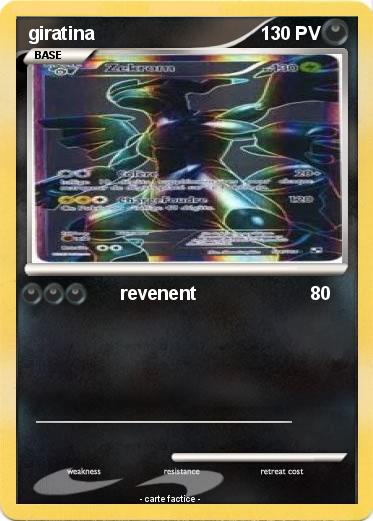 Pokemon giratina