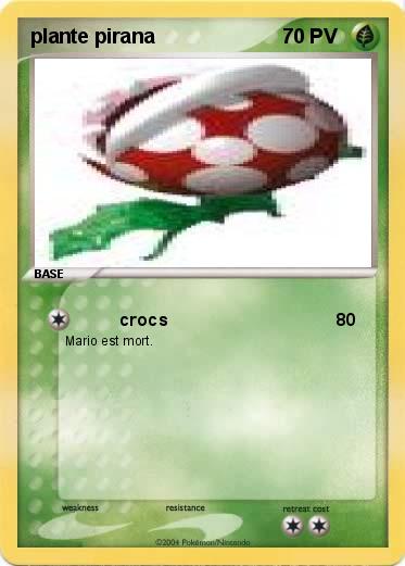 Pokemon plante pirana