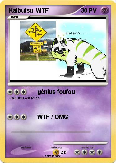 Pokemon Kaibutsu  WTF