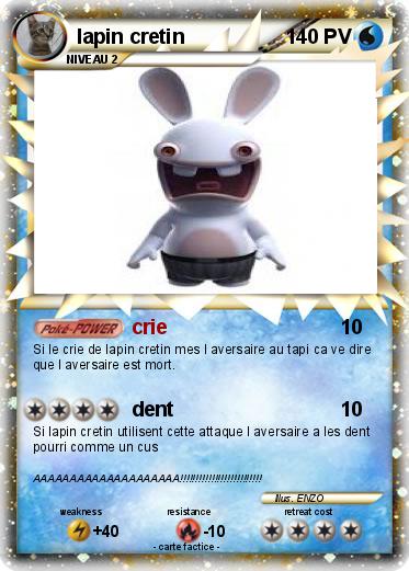 Pokemon lapin cretin