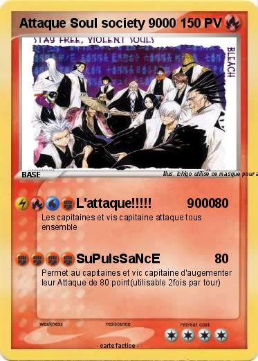 Pokemon Attaque Soul society 9000