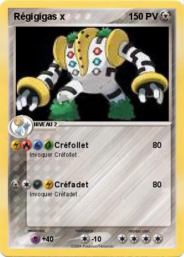 Pokemon Régigigas x