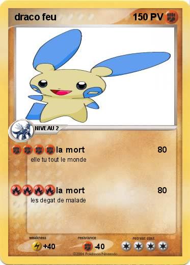 Pokemon draco feu