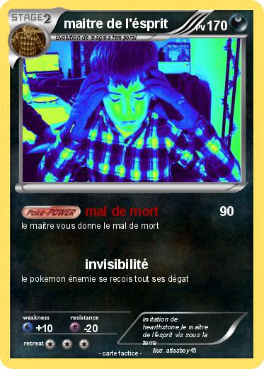 Pokemon maitre de l'ésprit