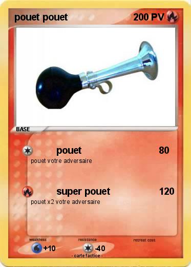 Pokemon pouet pouet