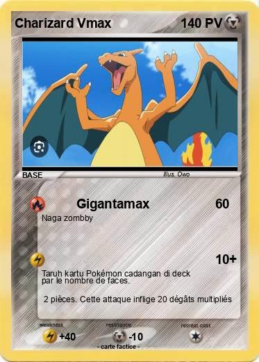 Pokemon Charizard Vmax