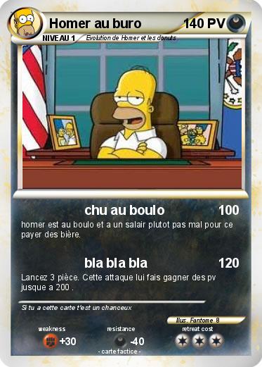 Pokemon Homer au buro