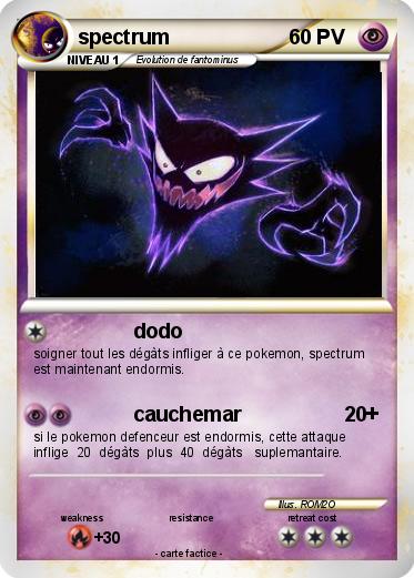 Pokemon spectrum