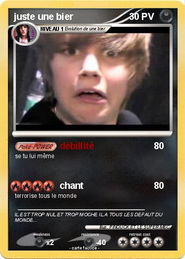 Pokemon juste une bier