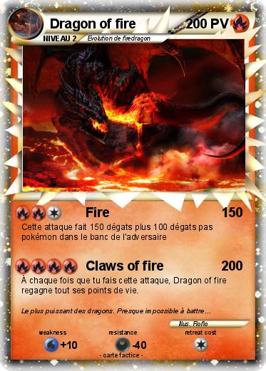 Pokemon Dragon of fire