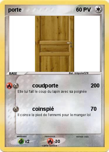Pokemon porte
