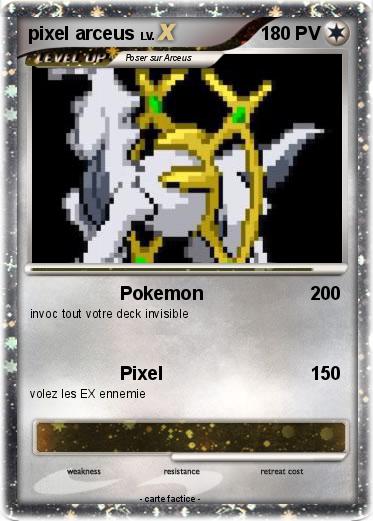 Pokemon pixel arceus
