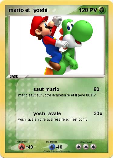 Pokemon mario et  yoshi 