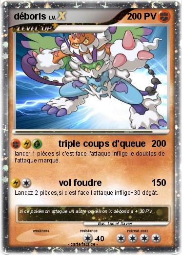 Pokemon déboris