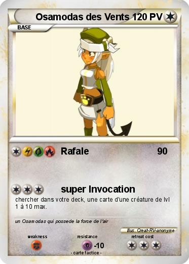 Pokemon Osamodas des Vents