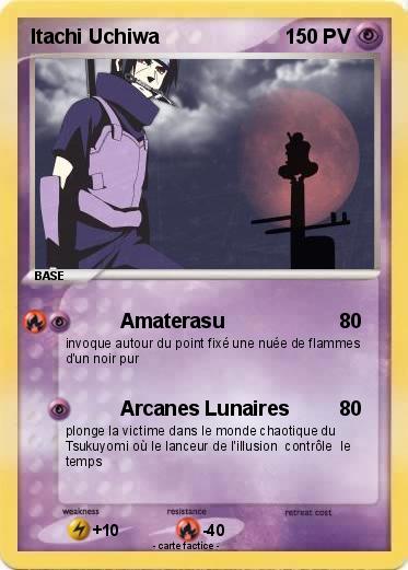 Pokemon Itachi Uchiwa