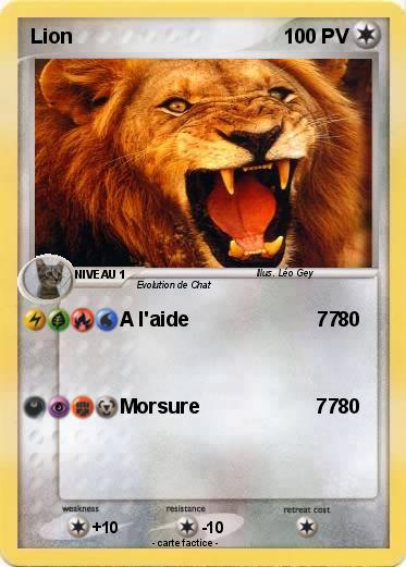 Pokemon Lion