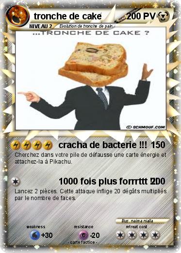 Pokemon tronche de cake