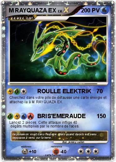 Pokemon M RAYQUAZA EX