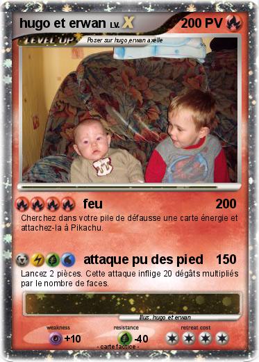 Pokemon hugo et erwan