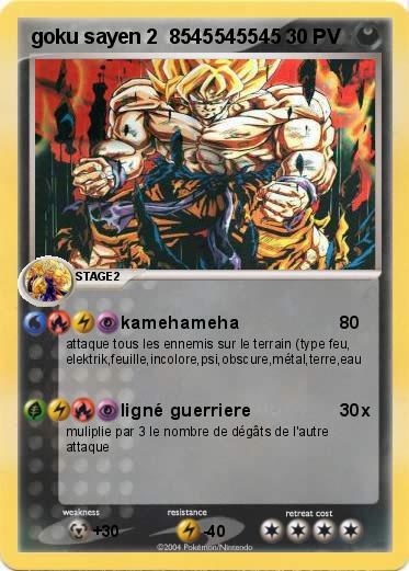 Pokemon goku sayen 2  8545545545