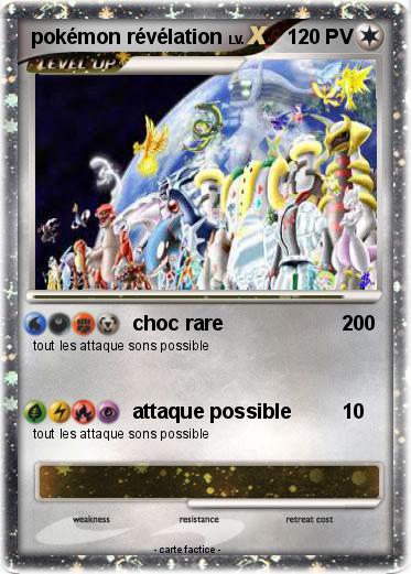 Pokemon pokémon révélation
