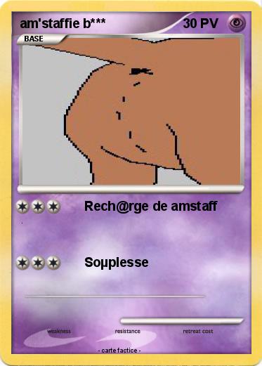 Pokemon am'staffie b***