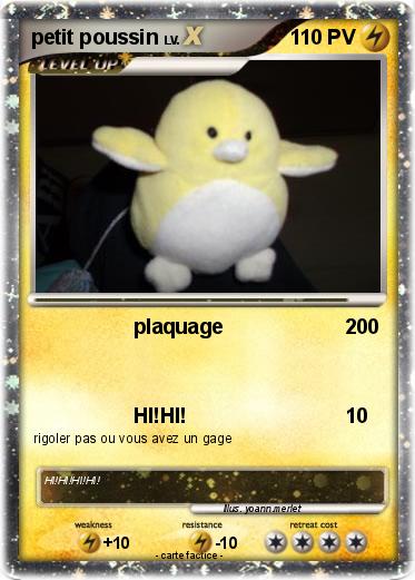 Pokemon petit poussin