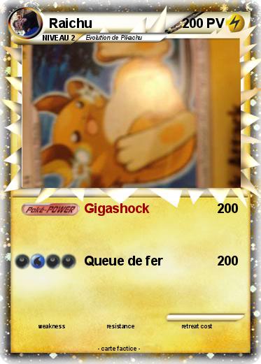 Pokemon Raichu