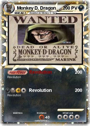 Pokemon Monkey D. Dragon