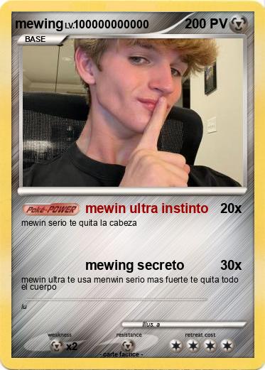 Pokemon mewing
