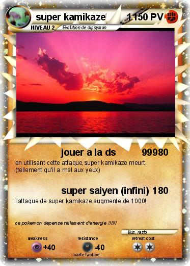 Pokemon super kamikaze        1                         1