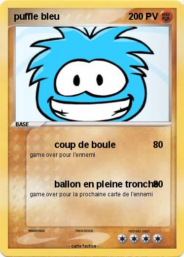 Pokemon puffle bleu