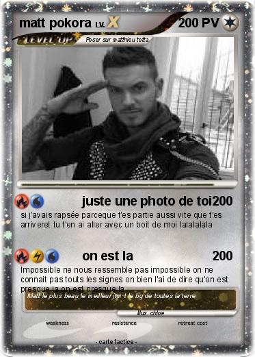Pokemon matt pokora