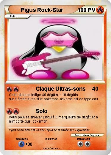 Pokemon Pigus Rock-Star
