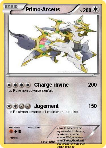 Pokemon Primo-Arceus