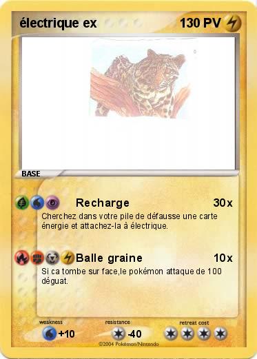 Pokemon électrique ex