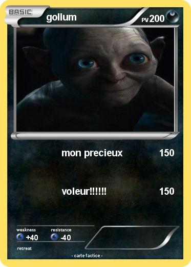 Pokemon gollum